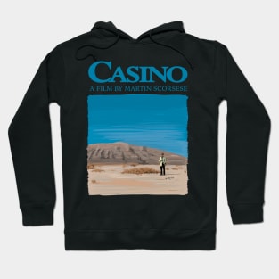 Casino by Martin Scorsese Illustration - Desert Scene Hoodie